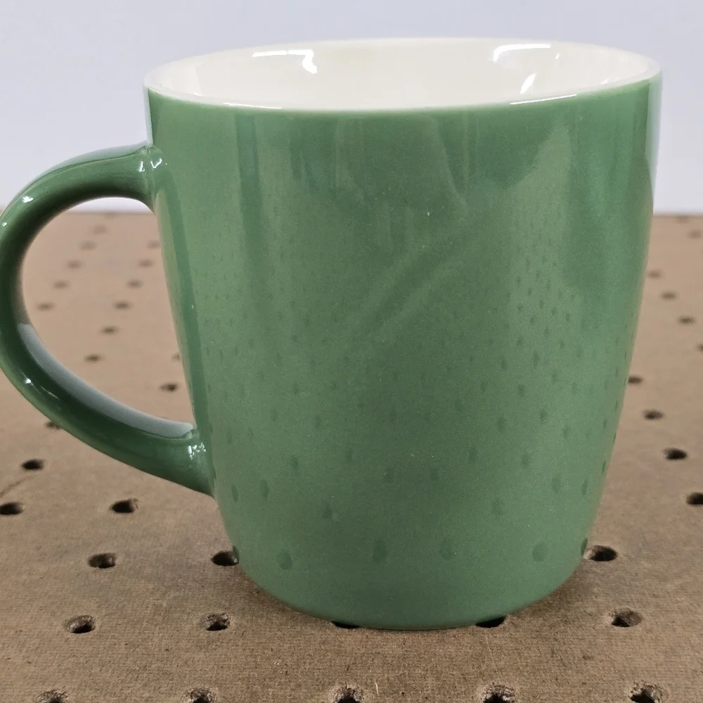 STARBUCKS 2021 Green White Mermaid Logo 12 oz. Coffee Mug